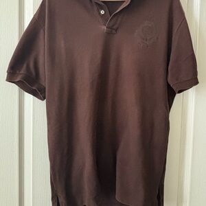 Polo by Ralph Lauren Dark Brown Polo Shirt M